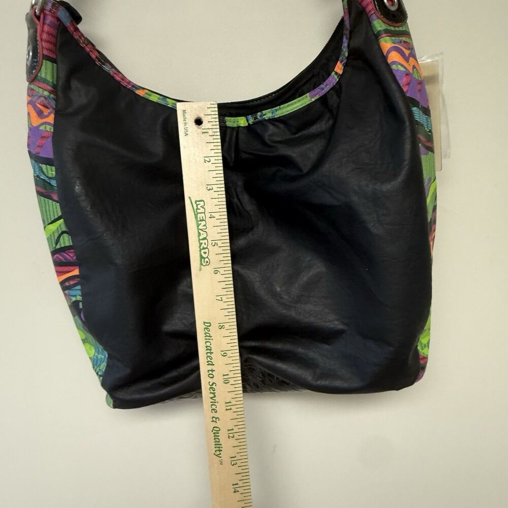 Vintage Y2K Coogi Handbag Hobo Shoulder Purse Satchel Colorful Logo NWT vintage - Picture 10 of 12